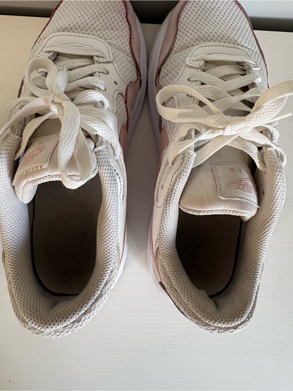 Nike Air Max SC Women's 6.5 White Pink Oxford Barely Rose Walking Shoes - Picture 7 of 8